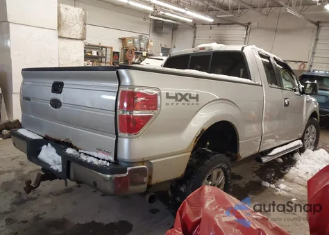 2011 Ford F-150 Xlt из США, поврежденный, VIN 1FTFX1EF6BFC18758